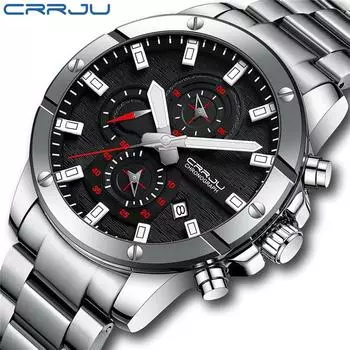 CRRJU-2296 Мужские часы Повседневные деловые модные индивидуальные часы Мужские часы Студенческие часы Простой календарь