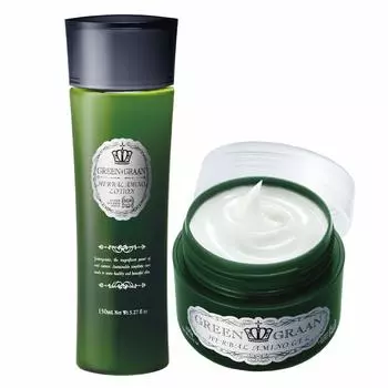 Crude Gringran set Amino Lotion Herbal Amino Gel in One Gel High Penetration Hyaluronic Acid Amino Acid 2-piece [Herbal (Lotion / 150ml) + (All /