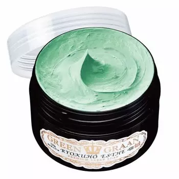 Crude Guringran Ryokuho Esthetics [120g / Approximately 3 months supply / Herbal scent] Facial cleansing foam Foaming face cleansing (with foaming net