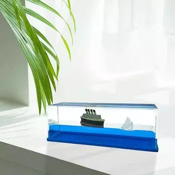 Cruise Fluid Liquid Toys Toy Sculpture Calm Relaxing Home Living Room Decor