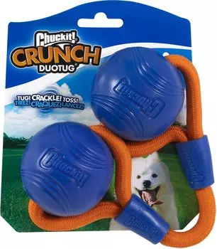 Crunch Ball Dog Toy M Size Duo Tag Chuckit!