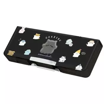 CRUX Obakeine Compact Pencil Case Mixed Elementary School Fudebag Pencil Case Entrance Preparation Timetable Card Pencil Sharpener Large Capacity