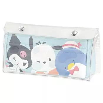 CRUX Sanrio Персонажи Прозрачный Высокий Ручка Мятный Новый Набор Sanrio [Pen Pouch] Чехол/Mugyutto
