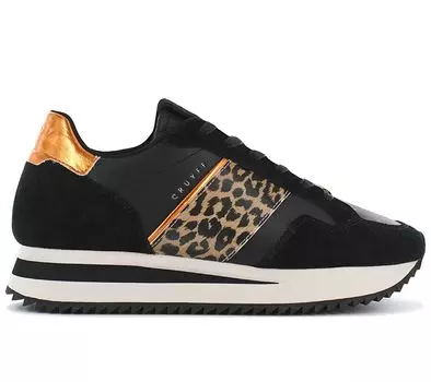 CRUYFF SOLANA - Женская обувь Black-Leopard CC213037-950 ORIGINAL