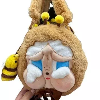 Crybaby Itabag Bee Plush Kids Crossbody Bag Lightweight Handbag Outings Casual