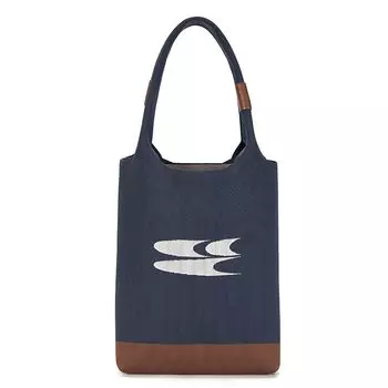 Cryingcenter Beige Gray Pearl Bris Blue Knitting Minimalist Large Capacity Totes Crying Center Bristol Blue