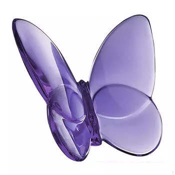 Crystal Butterfly Sculpture - Home Accent Piece Colorful