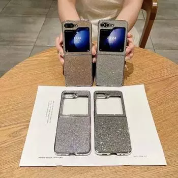 Чехол для телефона Samsung с кристально-алмазным покрытием zflip3