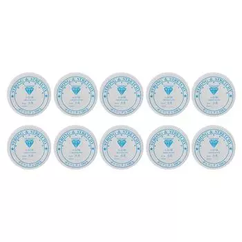 Кристаллическая эластичная прозрачная нить для бисероплетения для изготовления ювелирных изделий (0,6мм * 15м)