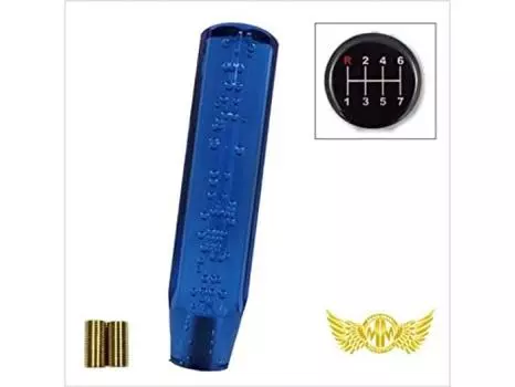 Crystal Foam Shift for Fuso Super Hino Isuzu and Quon Knob, 200mm, Blue, Great, Profia, UD, Kuon, (MM75-17117-BL) синий