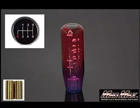 Crystal Foam Shift for Hino Ranger Knob, 150mm, Red/Purple, Pro, MM75-3203-RP