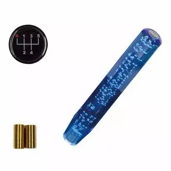 Crystal Shift for Isuzu 07 Elf Knob, Foam, Long, 300mm, Blue, синий