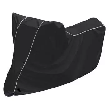 CS-1410 Высококачественный чехол для мотоцикла, износостойкий, удобный, со светоотражающей полосой S серебряный