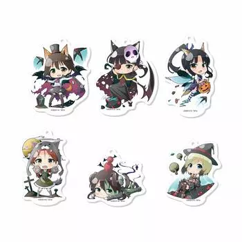 CS Front 501st Joint Fighter Wing Strike Witches ROAD to BERLIN Шестиугольная подставка брелок 01 1st Box A