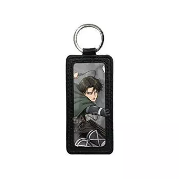 CS Front Attack on Titan кожаный брелок 06 Levi Iron PU кожа бумага эпоксидная смола