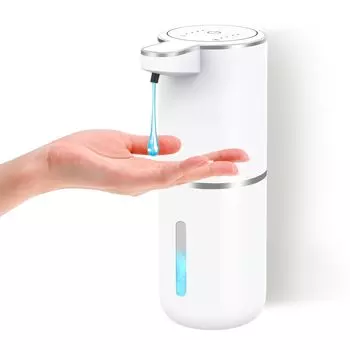 cshare Soap Автоматическое мыло для рук Wall Автоматическое моющее средство для мытья посуды Жидкое моющее средство Совместимо с различными моющими средствами для мытья посуды Датчик большой емкости