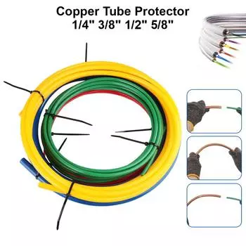 CT-205 Кондиционер Инструменты для охлаждения Инструмент для развальцовки труб Защита проводов 4 шт./компл. Недеформируемая медная трубка Защитник для кондиционирования воздуха CT-205-L