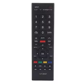 CT-8037 Multifunctional TV Replacement Remote Control for Toshiba Controller