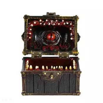 Cthulu Monster Box Ящик для хранения Настольный органайзер для Dungeons and Dragons DND Dice Ювелирные изделия Разное Коллекционные сувениры Монеты чёрный