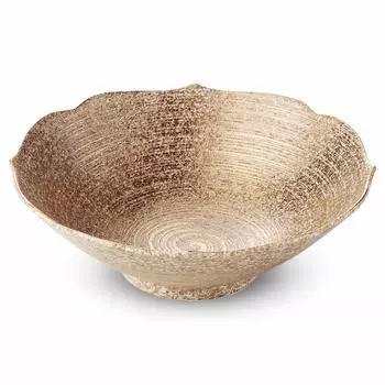 CtoC JAPAN Кондитерская чаша Kikyobuchi Multi 820cc Miyabake Toetsu Kiln Arita Ware Сделано в Японии 20,66,5 см