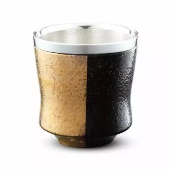 CtoC JAPAN Оловянная керамика Каменное стекло Multi ZEN Toetsu Kiln Arita Ware Сделано в Японии 9,19,6 см (Золото)
