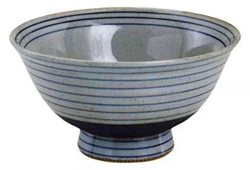 CtoC JAPAN Стильная рисовая чаша Arita Ware Rust Swirl Line для чая Японская чаша для риса Чаша (большой) Керамика/Размер(см) 13.3x7/№300403