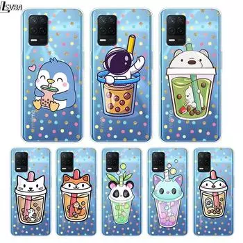 Ctue мультфильм чай с молоком для Realme 8 8i V3 V5 GT Neo Flash Edition Explorer Master Neo2 Narzo 30 50i 50A C21Y чехол для телефона Realme V3