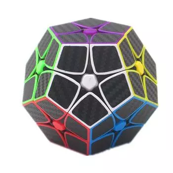 CUBE наклейка из углеродного волокна Kilominx Magic Cube Puzzle 2x2 додекаэдр Speed Cube головоломка подарок развивающая игрушка для детей