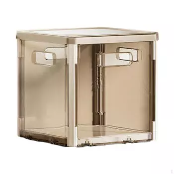 Cube Storage Organizer Складной контейнер Удобный контейнер для общежития светло-серый