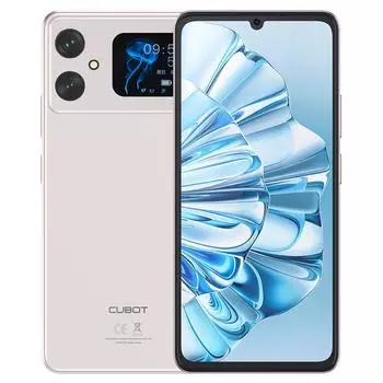 Cubot A20, смартфон Android 14, 4 ГБ ОЗУ+128 ГБ ПЗУ, 90 Гц 6,745-дюймовый HD+ дисплей, 5100 мАч, 48-мегапиксельная камера, Face ID 4GB+128GB розовый