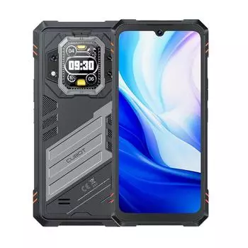 Cubot KingKong Star 2, NFC, сверхтонкий защищенный смартфон 5G, 4-нм процессор MTK Dimensity 8200, 12 ГБ ОЗУ + 256 ГБ ПЗУ, 6,72-дюймовый большой дисплей с частотой 144 Гц 12GB+256GB чёрный