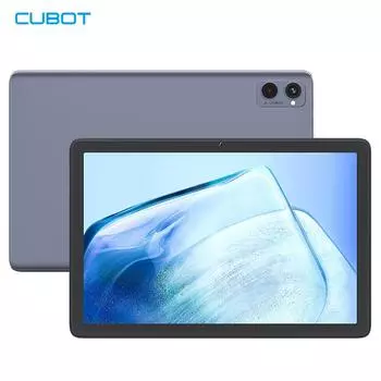 Cubot TAB 20, планшет Android 13, экран 10,1 дюйма, восьмиядерный процессор, 4 ГБ+64 ГБ(Расширенная поддержка 1 ТБ), Аккумулятор 6000 мАч, 4G Dual SIM, WIFI, GPS