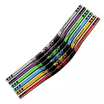 Велосипедный руль 720/780 мм в форме ласточки, велосипедный руль Alucanxingum для выноса 31,8 мм 720mm long red