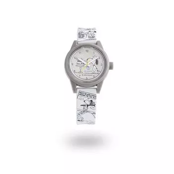 [Cue and Cue Smile Solar] Часы PEANUTS COLLECTION Snoopy & Comics R10A-001VK женские белые