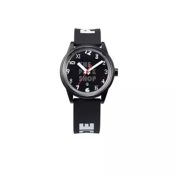 Cue and Cue Smile Solar THE PARK SHOP Collaboration Model Solar Analog 10 ATM Водонепроницаемый уретановый ремень для мальчиков Черный [Citizen Watch] R01A-510VK чёрный