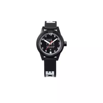 Cue and Cue Smile Solar THE PARK SHOP Collaboration Model Solar Analog 10 ATM Водонепроницаемый уретановый ремень для мальчиков Черный [Citizen Watch] R03A-509VK чёрный