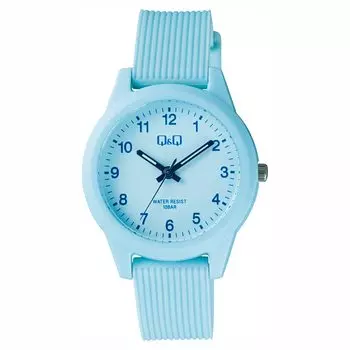 [Cue and Cue] Wristwatch Analog Color Watch Waterproof Urethane Belt V01A-023VK Women s Green