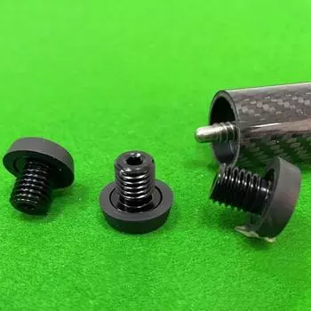 Cue Bottom Plug Cue Stick Protector Case Cover Billiard Back Plug Screw Billiard Cue Bumper Peerley Style