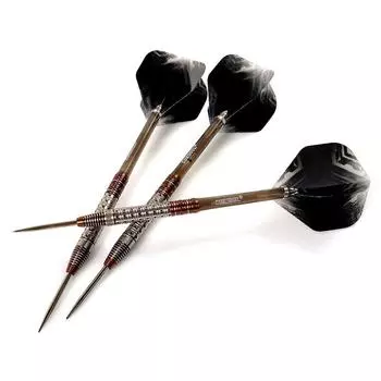 CUESOUL AURORA SERIES 23 г стальной наконечник вольфрамовый дротик коричневый титан нитрид покрытие комплект, (J3107)