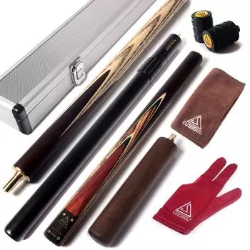 CUESOUL Handcraft Joint Snooker Cue Extension Cue алюминиевый чехол для кия 57 3/4 + + (Д308)