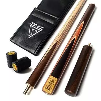 CUESOUL Handcraft Joint Snooker Cue Extension Cue Joint Protector Leather Bag 57 3/4 + + + (искусственная кожа) (Д305)