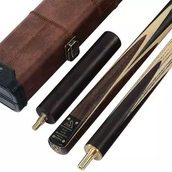 Cuesoul Handmade Piece Snooker Cue Cue Case Extension Cue 57 , Rosewood, 3/4 + + (CSSC009)