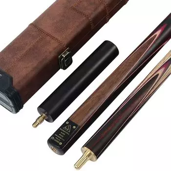 Cuesoul Handmade Piece Snooker Cue Cue Case Extension Cue 57 , Rosewood, 3/4 + + (CSSC007)