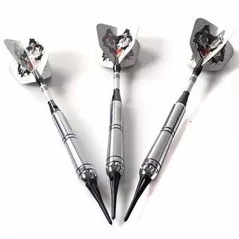 CUESOUL Latest Wolf Design Series Soft Tip Darts with 16 Gram Barrels of (Set 3)