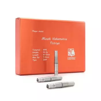CUESOUL Mizuki Nakamatsu Model Tistrya Soft Chip Tungsten Set of 3 90% (CSDP-BS103)