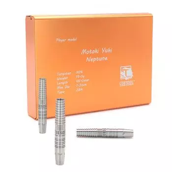 CUESOUL Motoki Yui Player Model Neptune Soft Chip Tungsten Set of 3 90% (CSDP-BS039)