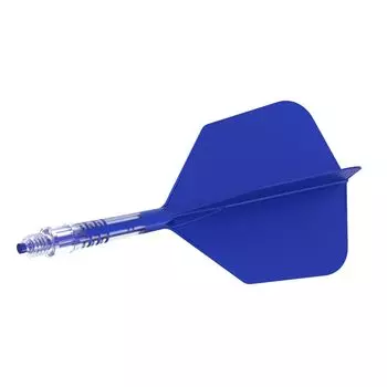 CUESOUL ROST AK57 T19 Carbon Fiber Rod with Integrated Big Wing Set of 3 Flights, Shape, (CS-AK575-2)