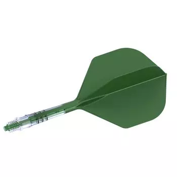 CUESOUL ROST AK57 T19 Carbon Fiber Rod with Integrated Standard Set of 3 Flights, Shape, (CS-AK57XB3-2)