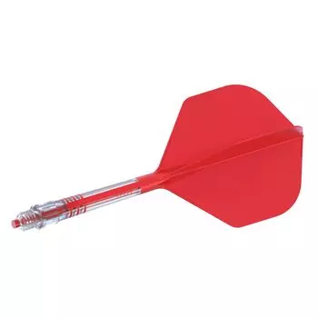 CUESOUL ROST AK57 T19 Carbon Fiber Rod with Integrated Standard Set of 3 Flights, Shape, (CS-AK57XB2-5)