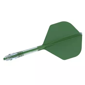 CUESOUL ROST AK57 T19 Carbon Fiber Rod with Integrated Standard Set of 3 Flights, Shape, (CS-AK57XB3-5)